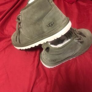 UGG Green Suede Boots